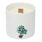 Large Botanical Candles Marsh Violet - Pack of 3 – view 2