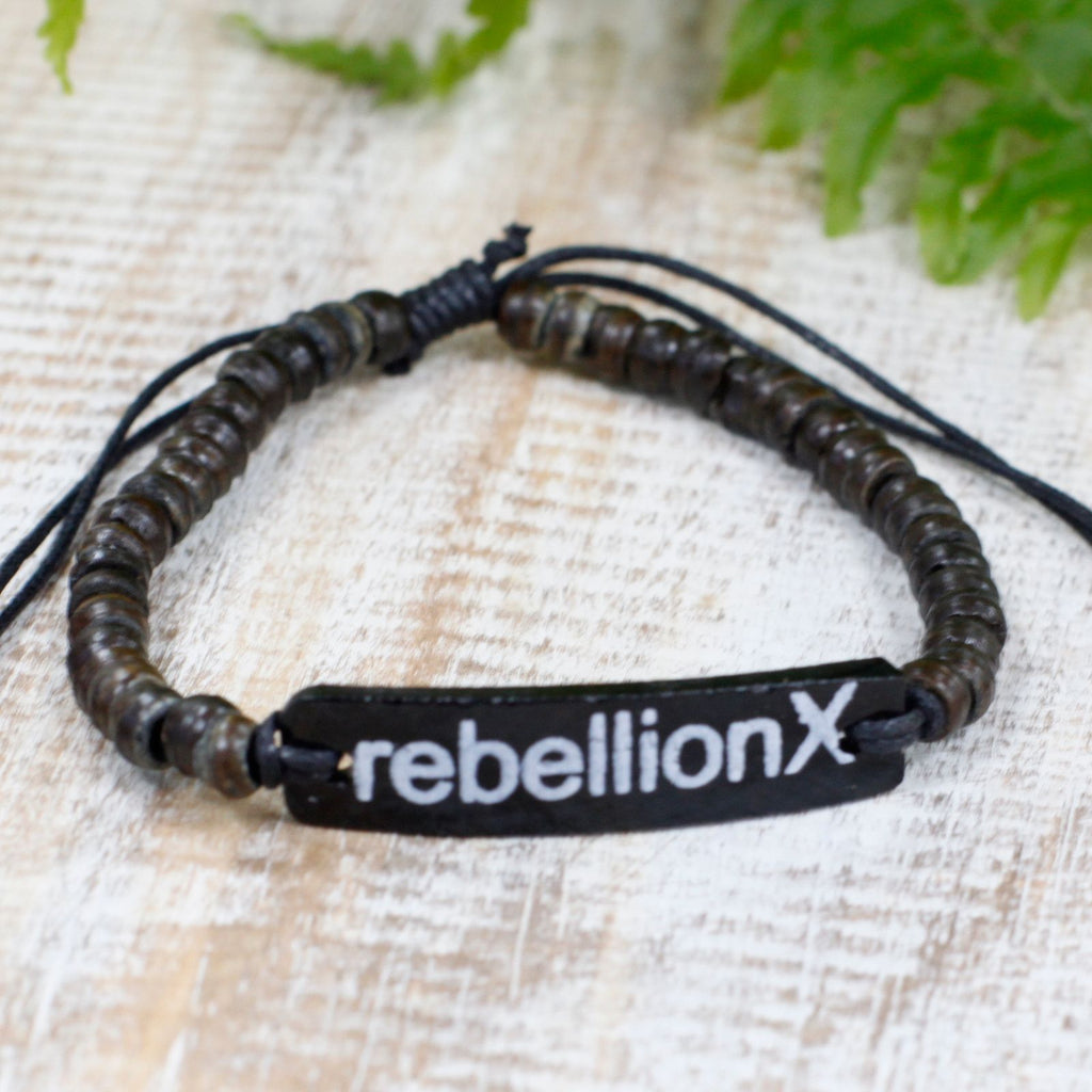 Coconut Slogan Bangle - Rebellion X – view 2