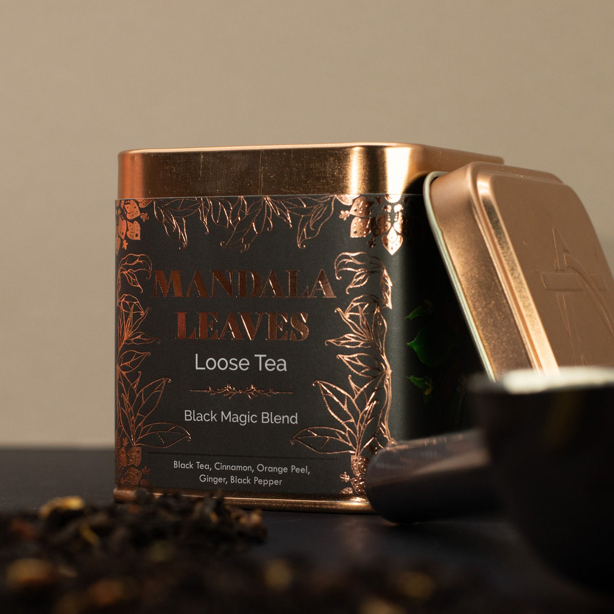Black Magic Blend Spiced Black Tea Tin 50g – view 8
