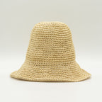 Nomad Sari Floppy Straw Sun Hat - Natural Beige – view 5