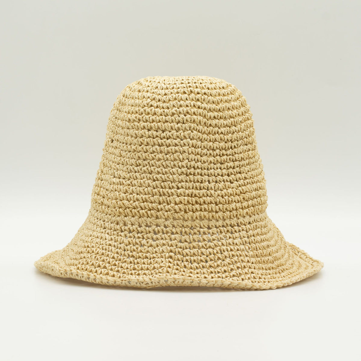 Nomad Sari Floppy Straw Sun Hat - Natural Beige – view 5