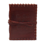 Leather Book of Thoughts Wrap Notebook – 12x15.5 cm – view 7