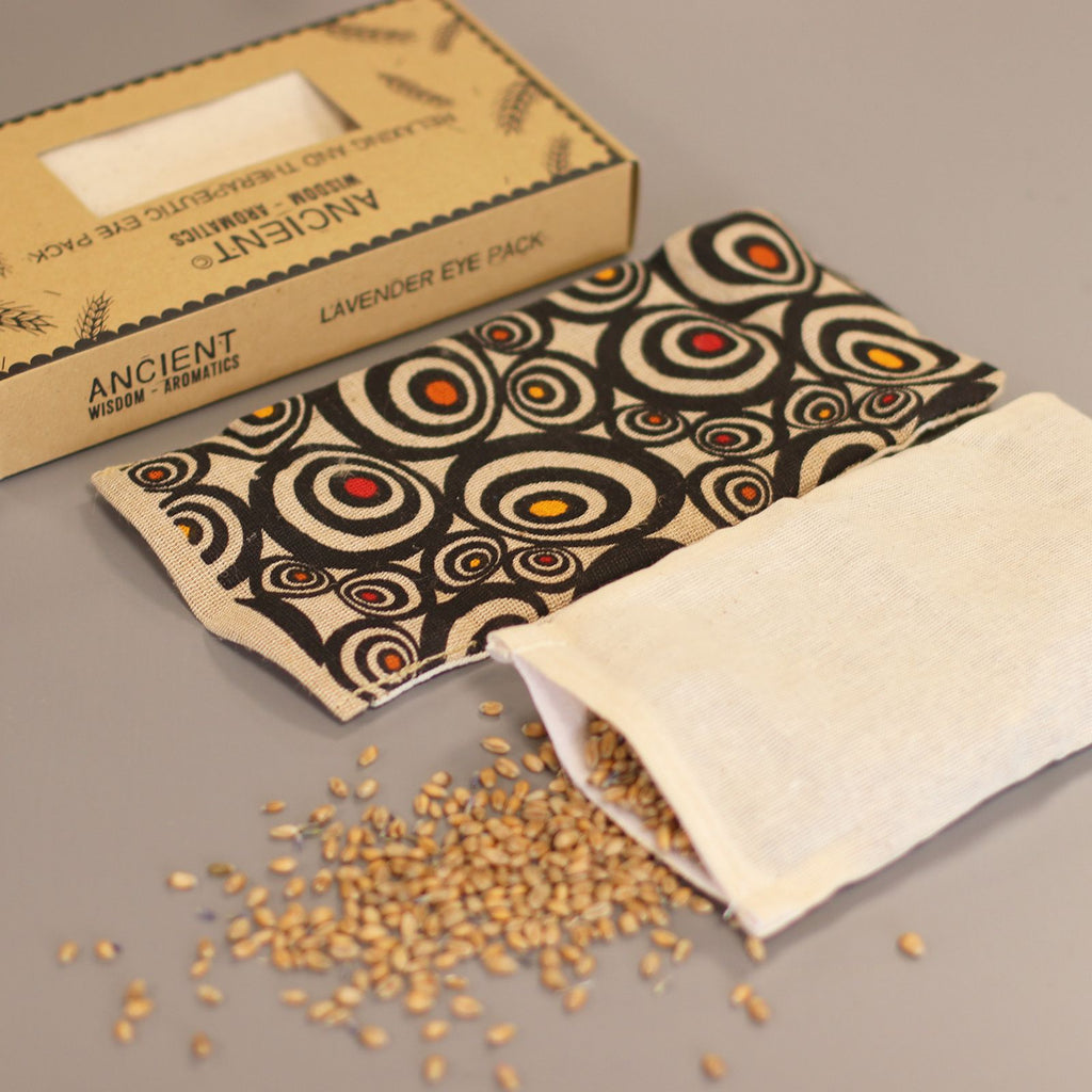 Lavender Eye Pillow with Gift Box - Illusion Print – view 5