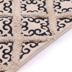 Criss-Cross and Print Cushion Cover, 45x45cm – view 5