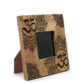 Small Mango Wood Picture Frame, Mandala, Black