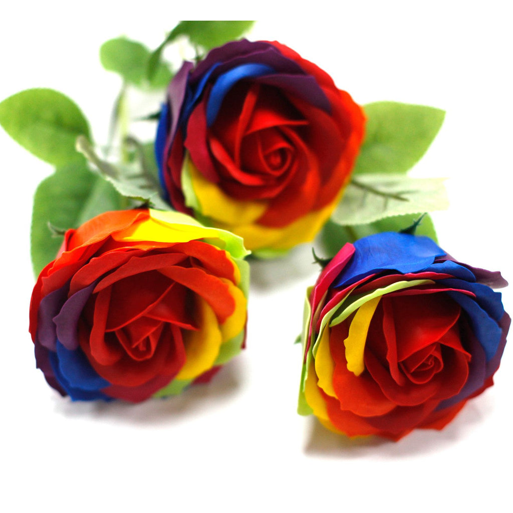 Luxury Soap Flower - Rainbow – view 4