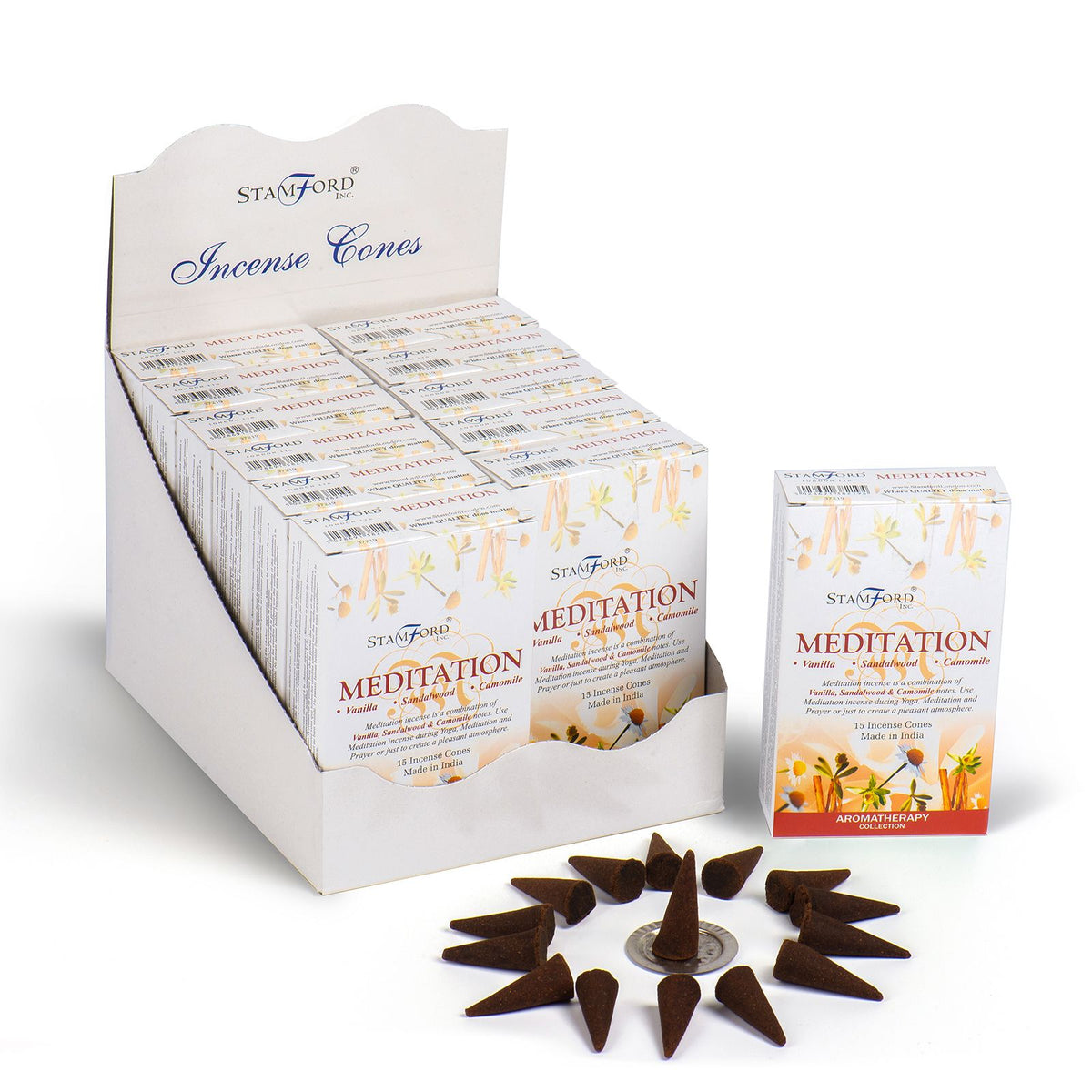 Stamford Meditation Incense Cones