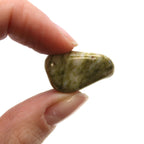 Bag of 24 Small African Tumble Stones - Epidote Snowflake – view 2