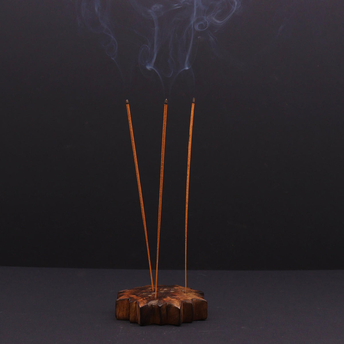 Sun Zodiac Sign Incense Burner, Engraved Brass – view 16