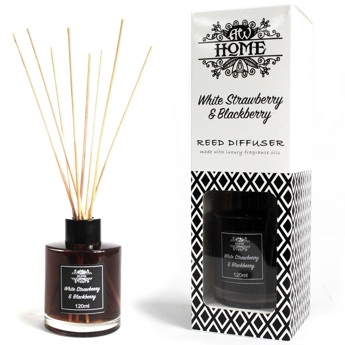 Reed Diffuser 120ml - White Strawberry & Blackberry – view 5
