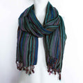 Indian Boho Scarf - 50x180 cm - Random Purples