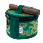 Mini Singing Bowl Gift Set - Green Pouch – view 5