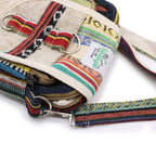 Body-Cross Natural Hemp & Jhari Travel Bag – view 10
