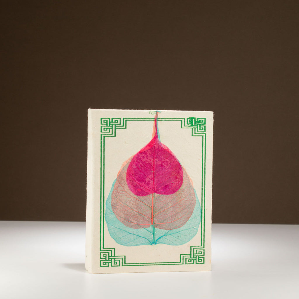 Lokta Bodhi Leaf Notebook – Medium