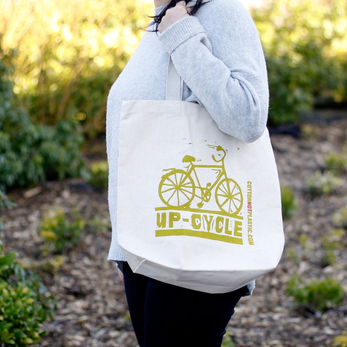 Up Cycle Cotton Bag – view 2
