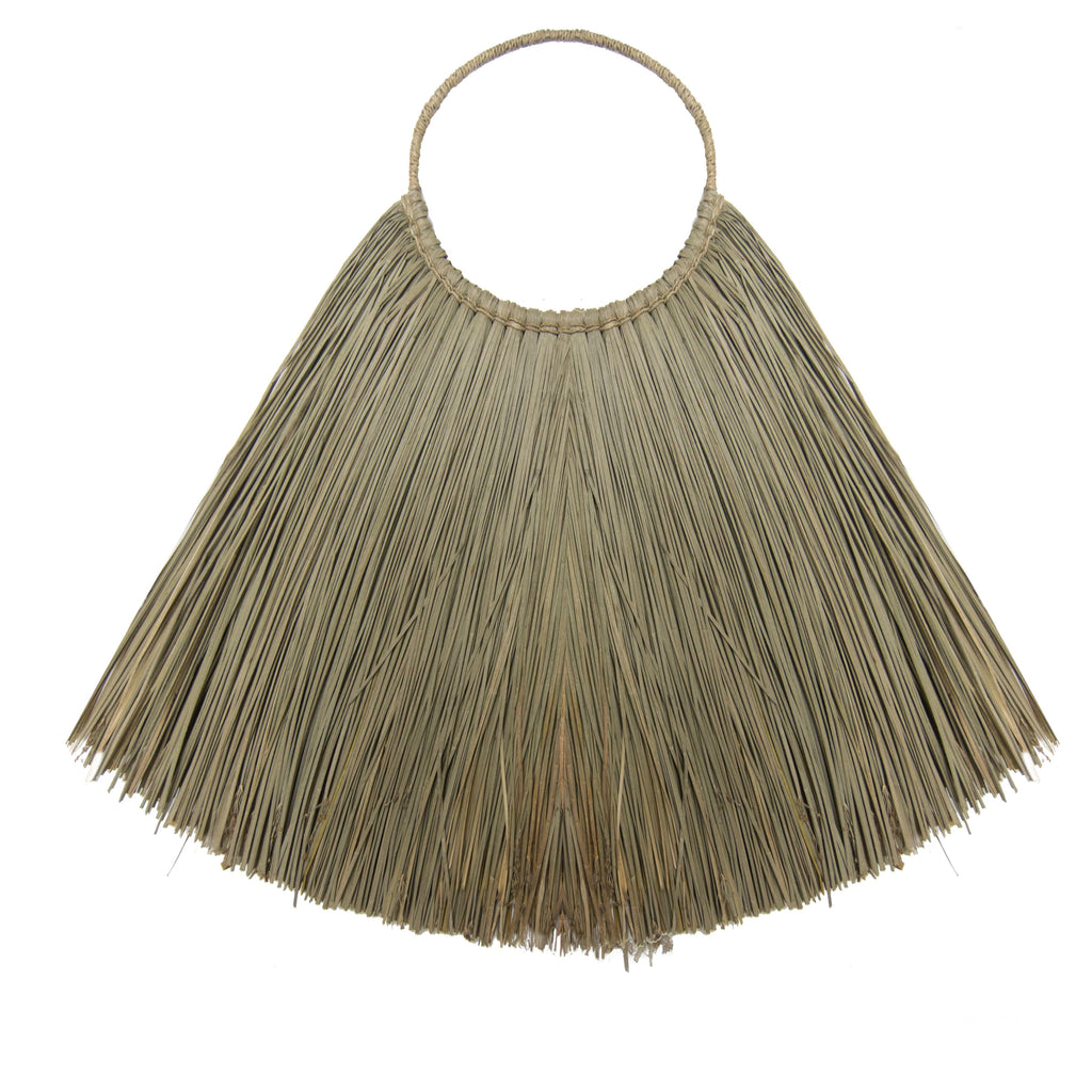 Large Seagrass Fan Wall Decor, Natural – view 3