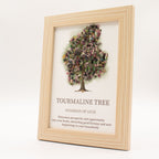 Gemstone Tree of Life Picture 20x14.7cm - Tourmaline – view 3