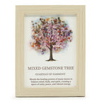 Gemstone Tree of Life Picture 20x14.7cm - Mixed Gemstones – view 3