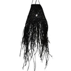 Black Braided Suspension Lamp Shade - 20x15cm – view 2