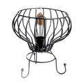 Low Salt Rock Brazier Lamp - White Himalayan Salt