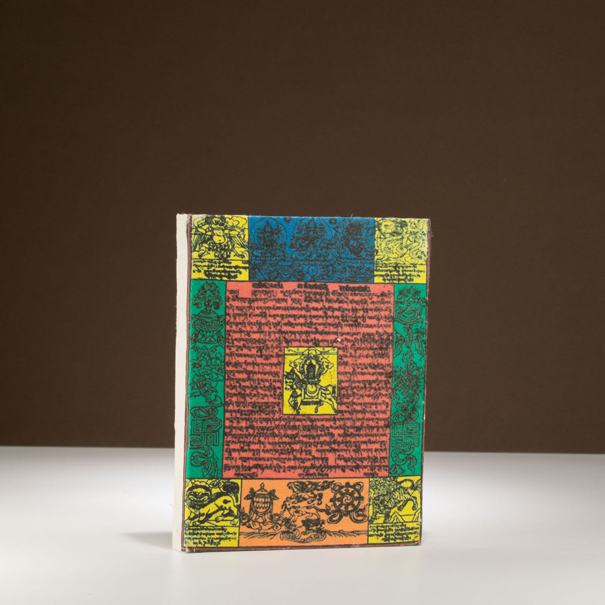 Lokta Traditional Prayer Flag Notebook – Medium – Natural – view 4