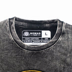 Nomad Sari Stonewashed T-Shirt - Rebel - Charcoal - Large – view 3
