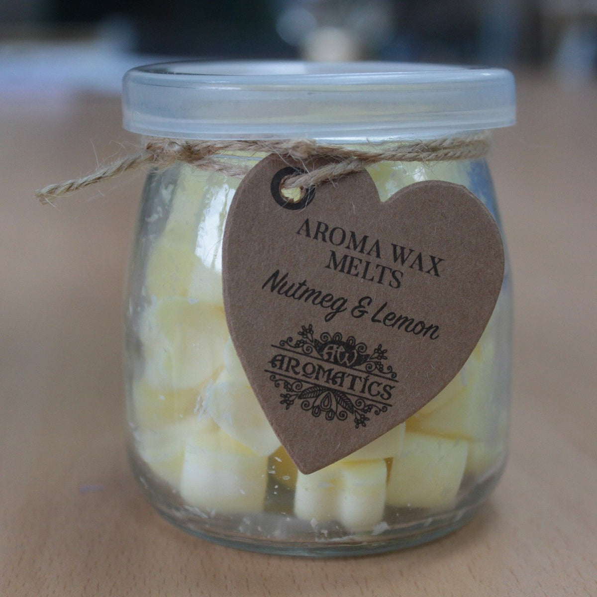 Nutmeg & Lemon Soy Wax Melts Jar