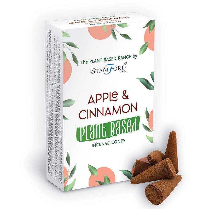 Stamford Plant Based Incense Cones - Apple & Cinnamon (12 Pack) – view 2