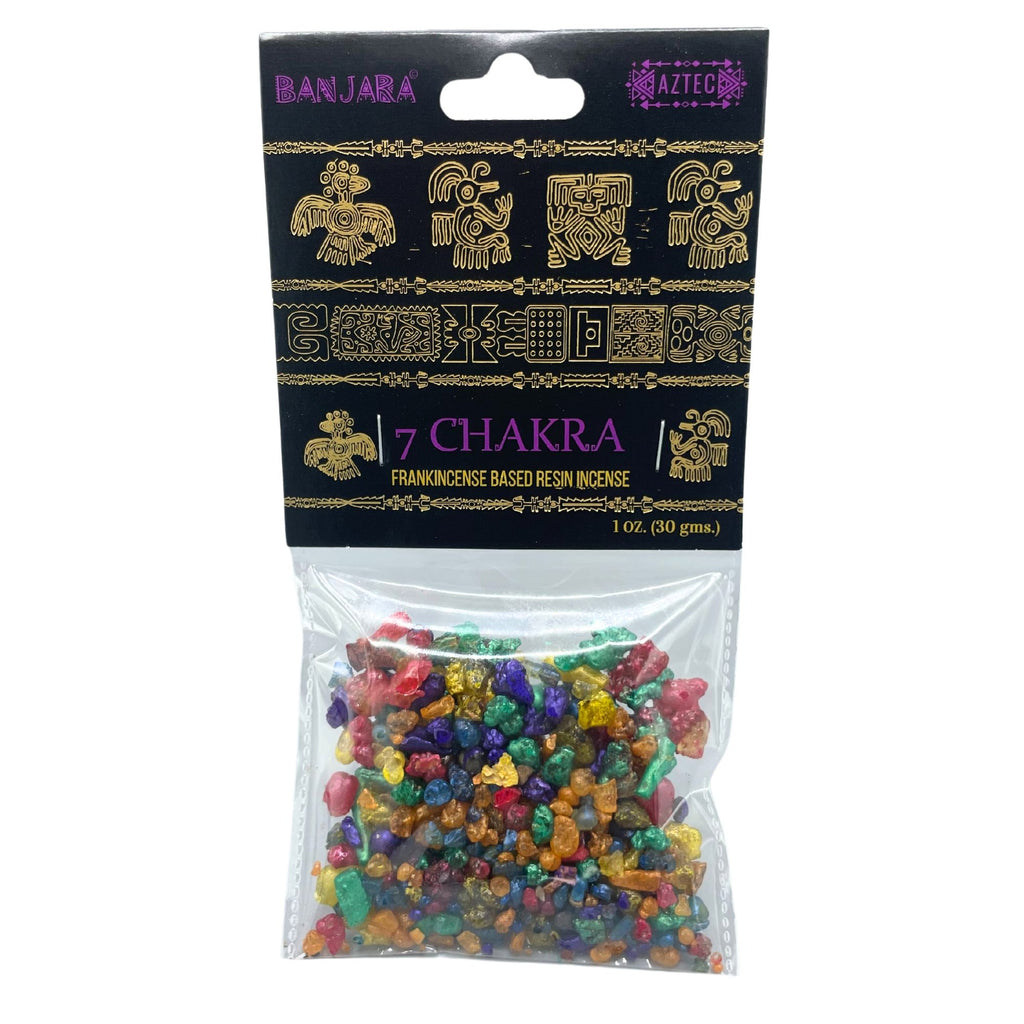 Banjara Tree Resin Incense - 7 Chakra