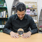 Crystal Ball on Stand 100mm – view 3