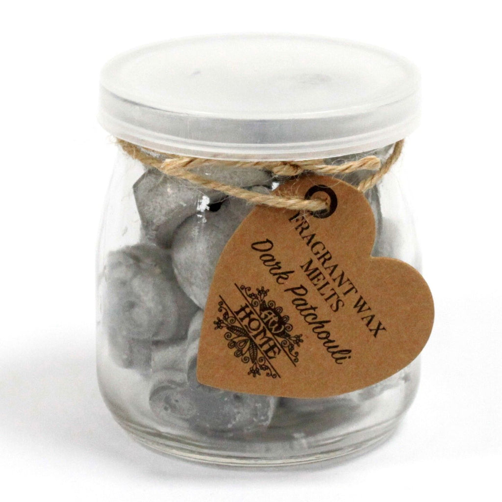 Soy Wax Melts Jar - Dark Patchouli, 16 Hearts – view 3