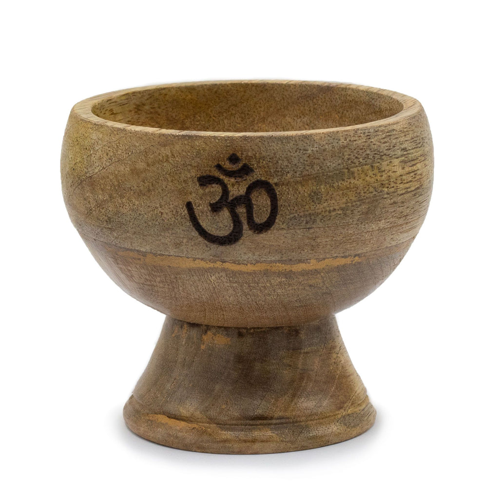 Om Symbol Ritual Bowl Incense Cone Holder 11x10 cm – view 4