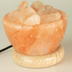 USB Fire Bowl Himalayan Salt Lamp, Colour Changing – view 5