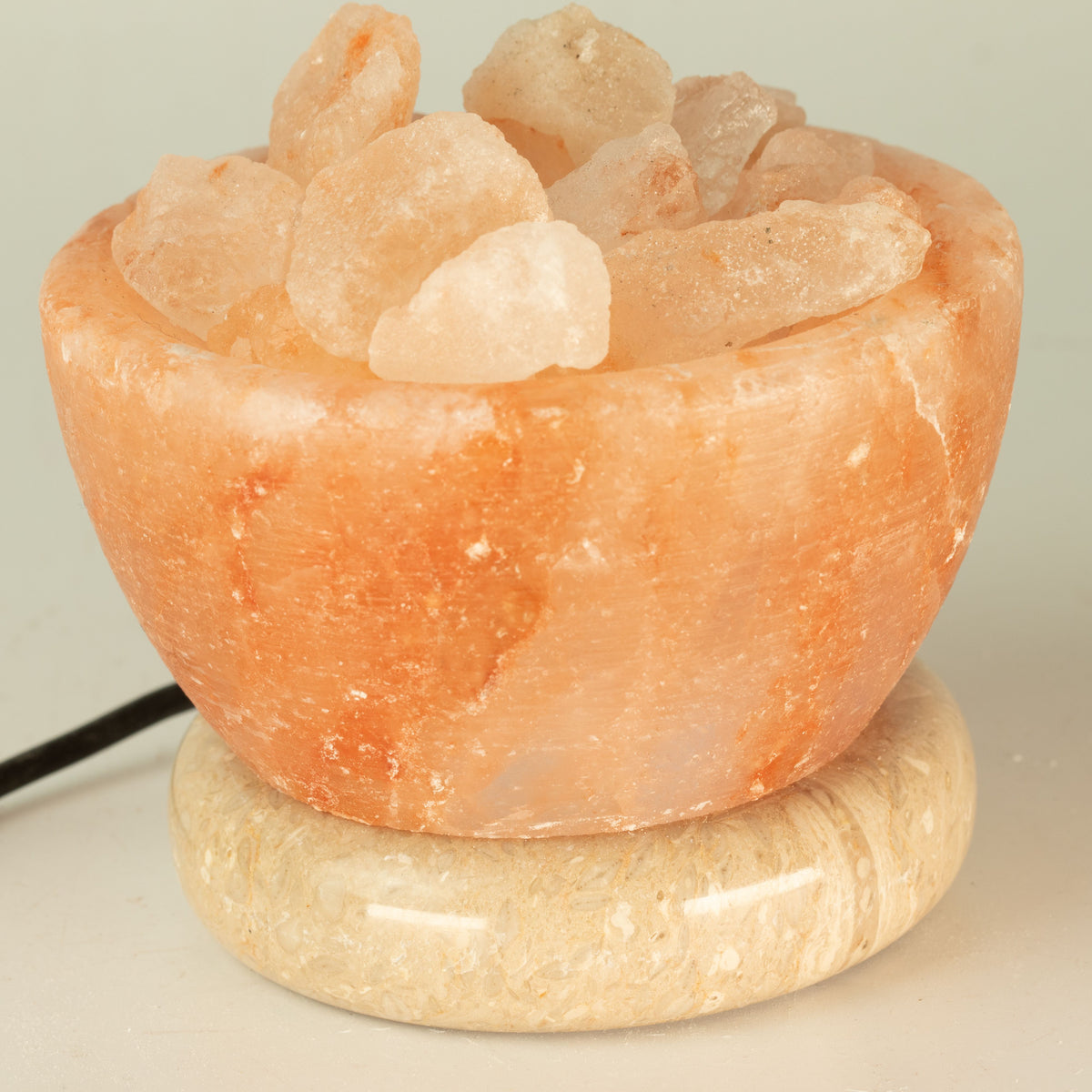 USB Fire Bowl Himalayan Salt Lamp, Colour Changing – view 5