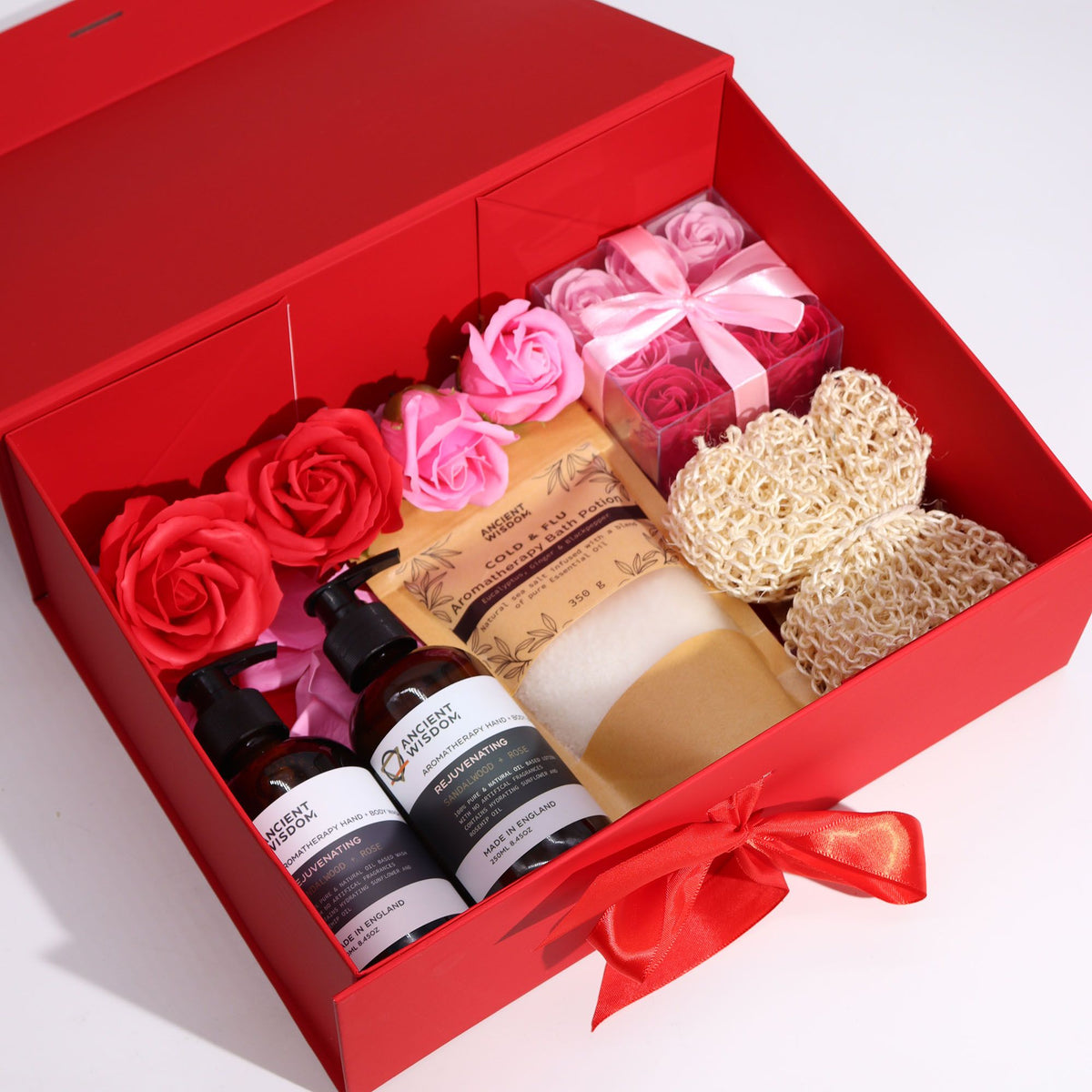 Flat Pack Gift Box Extra Large 33x25x12cm Red – view 2