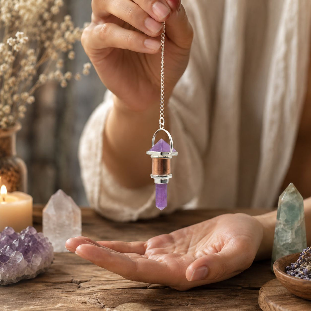 Violet Engine Pendulum - Amethyst – view 3