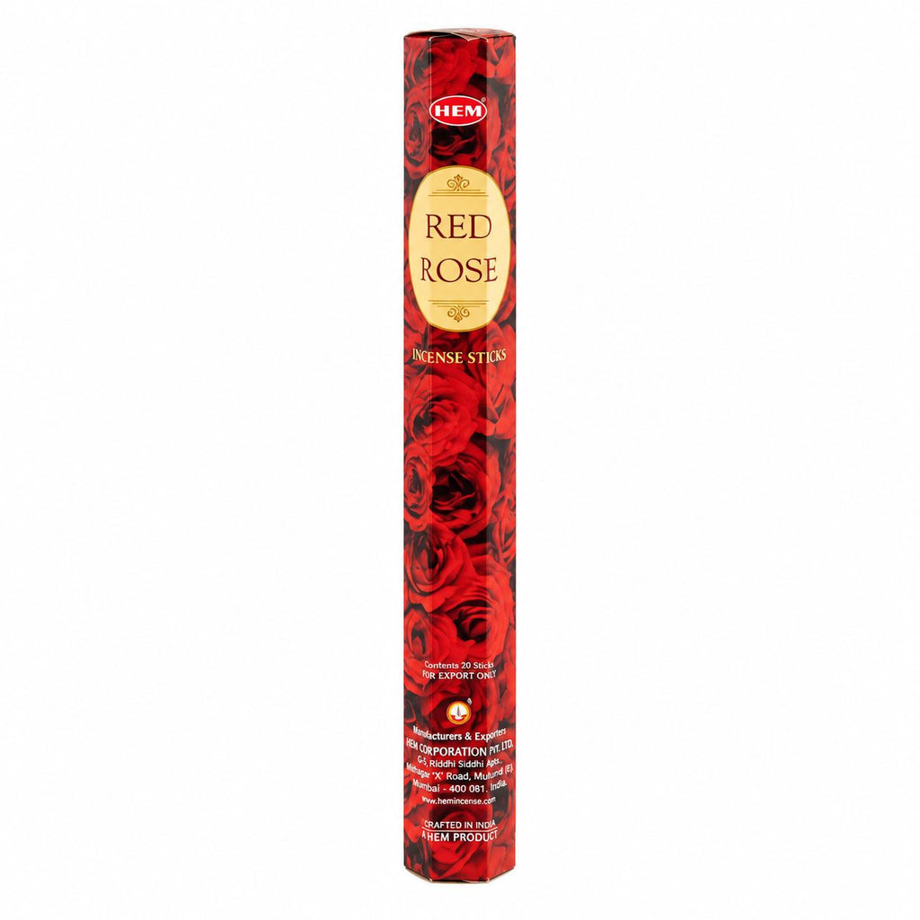 HEM Red Rose Hexagonal Incense Sticks – view 2