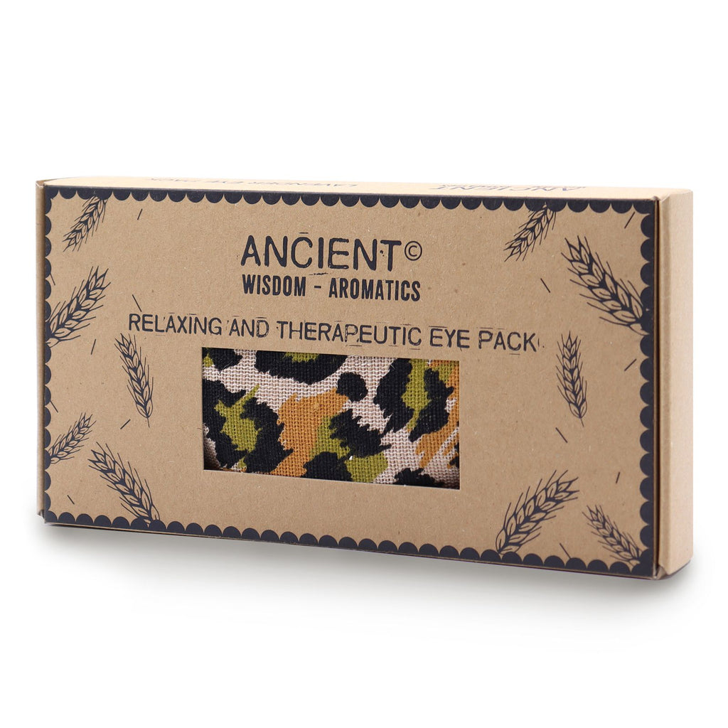Lavender Eye Pillow with Gift Box - Night Leopard Print – view 8