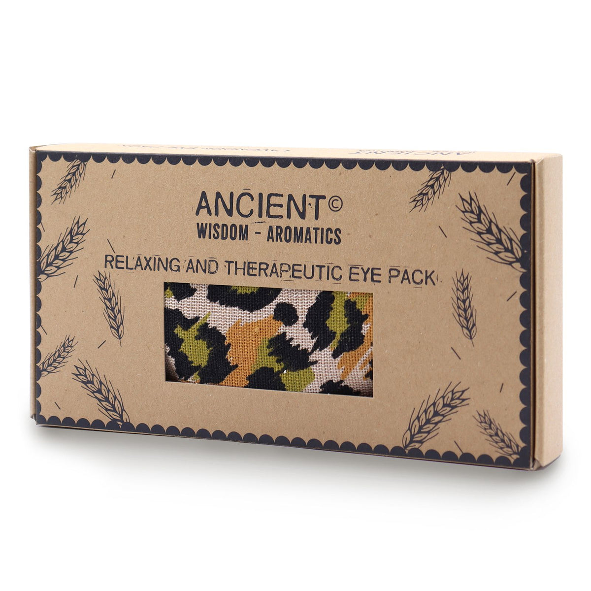 Lavender Eye Pillow with Gift Box - Night Leopard Print – view 8