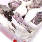 Cobalt Calcite Mineral Specimen Tray, Approx 25 Pieces – view 4