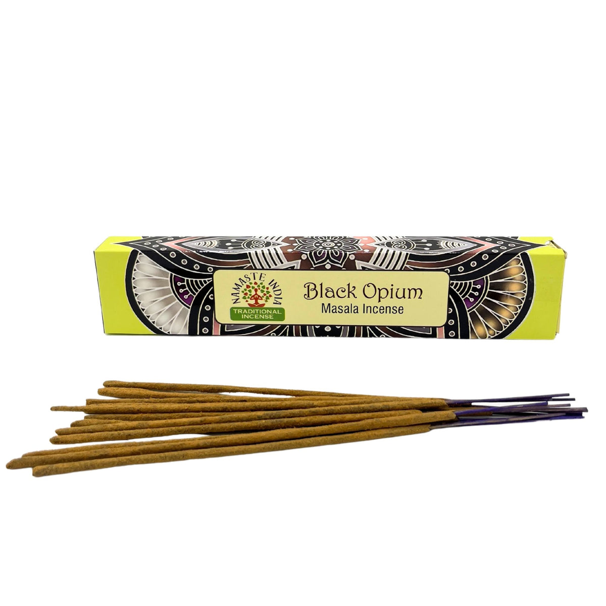 Namaste Mandala Masala Incense Sticks - Black Opium – view 2