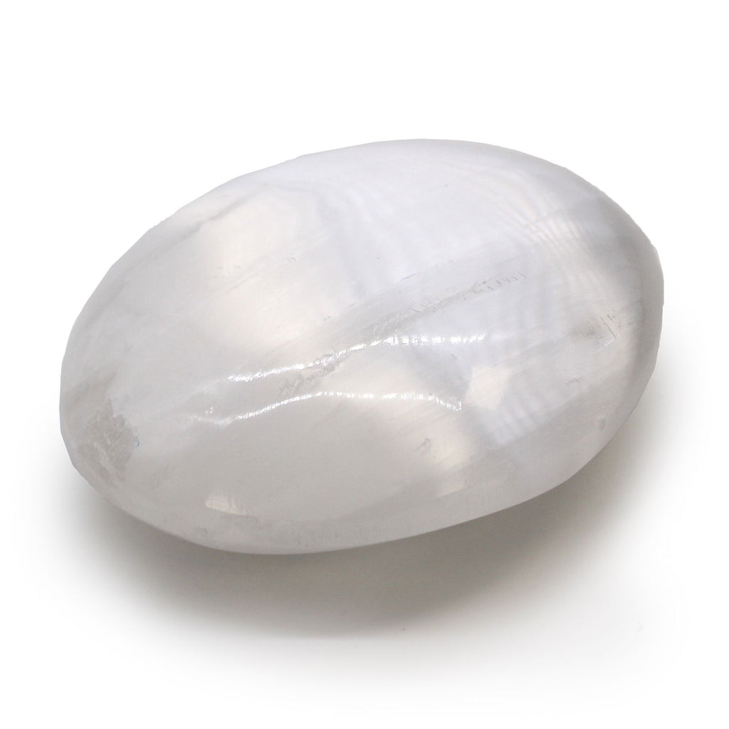 Selenite Palm Stone - 5-7cm – view 3