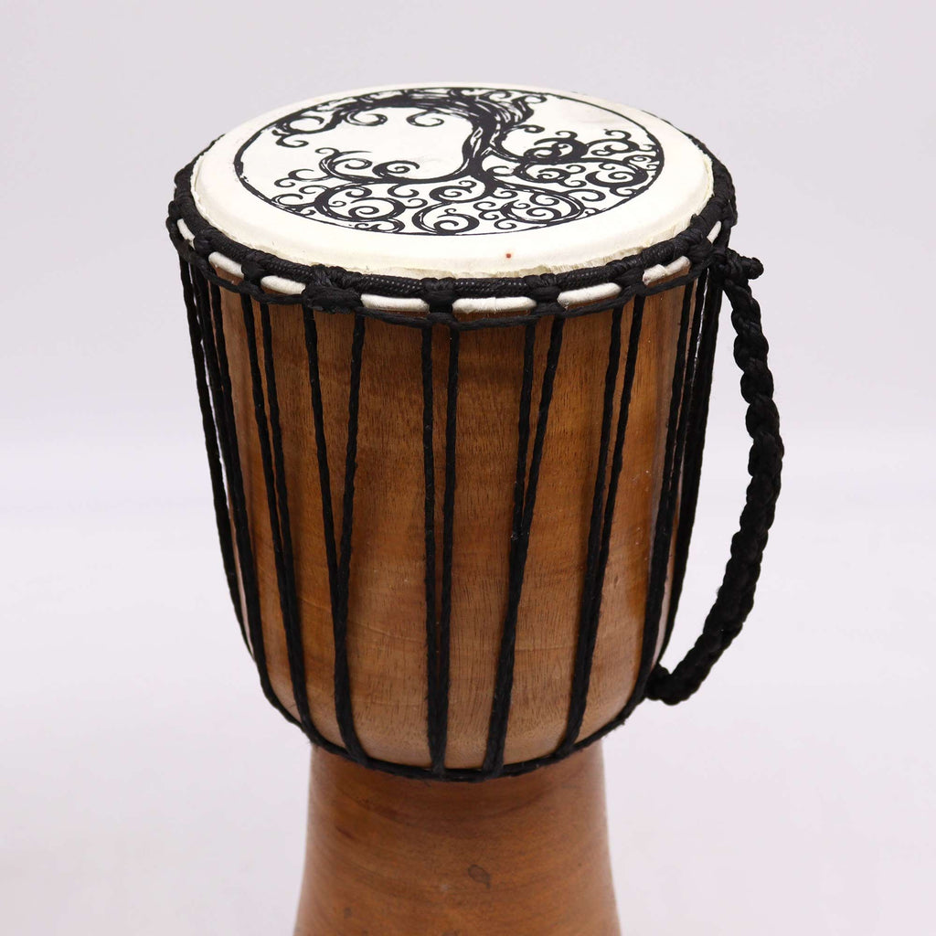 Tree of Life Wide Top Djembe Drum - 40cm – view 4