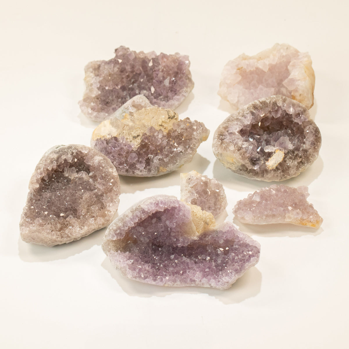 Small Assorted Amethyst Geodes - 3-5 cm - 4-6 Pieces – view 2