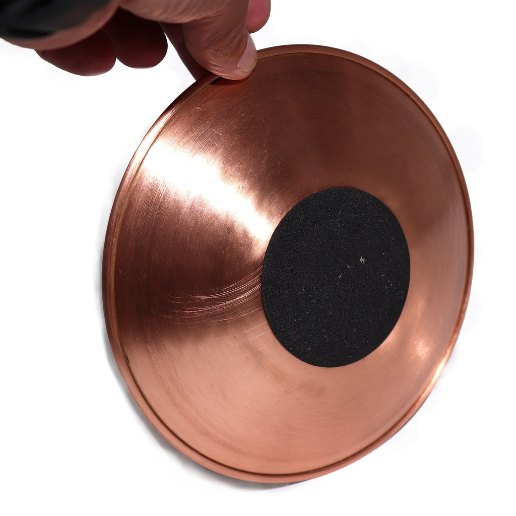 Copper Offering Plate with Flower of Life