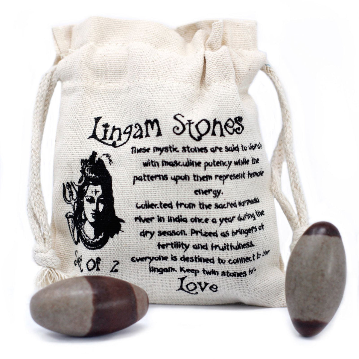 Two Inch Shiva Lingam Stones - Set of 2 – view 7