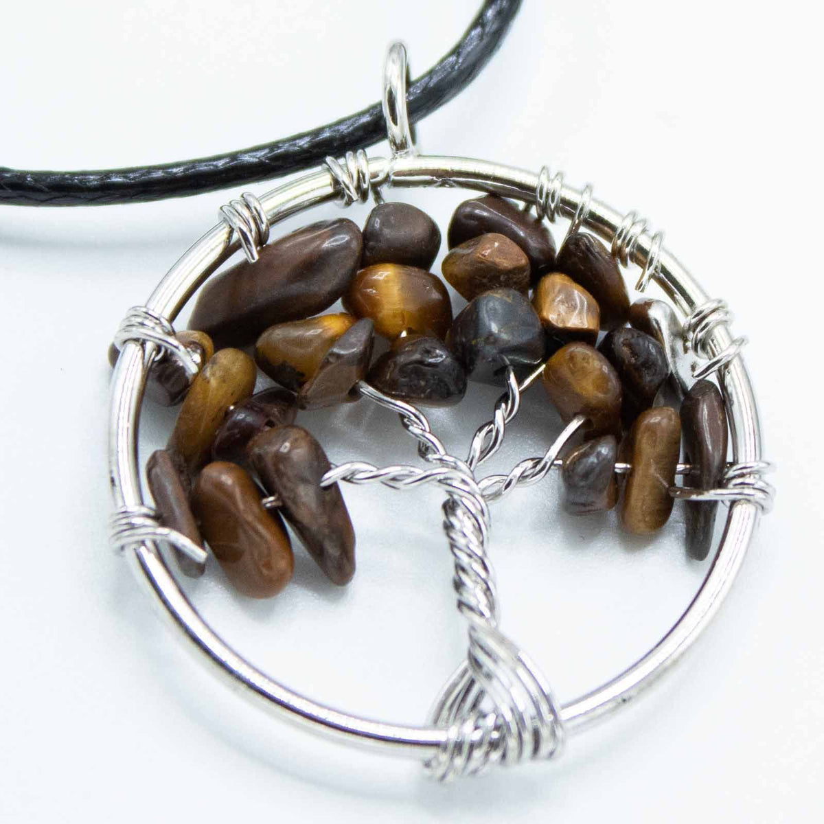 Tree of Life Pendant - Tiger Eye – view 3
