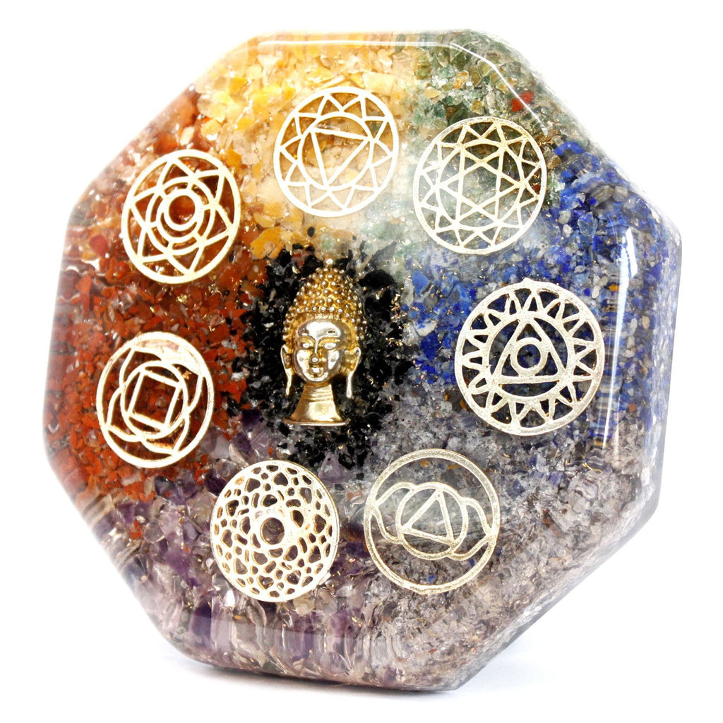 Orgonite Desk Power Pack - Buddha Chakra, Large – view 4