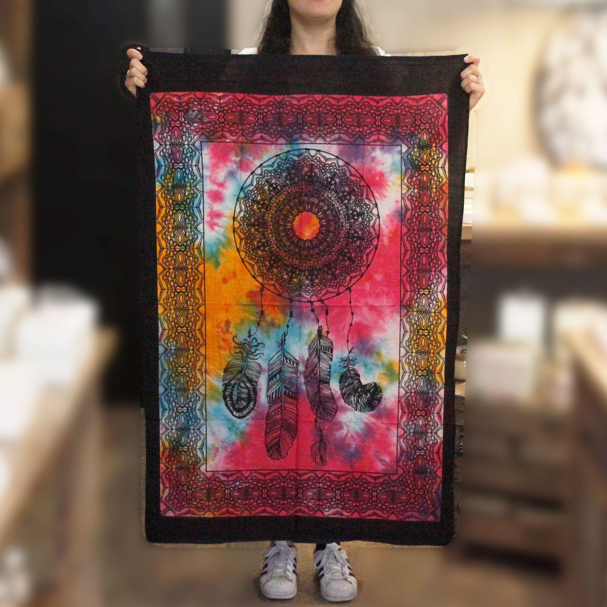 Cotton Wall Art (78x112cm) - Dream Catcher – view 2