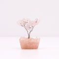 Mini Gemstone Tree on Orgonite Base, Rose Quartz
